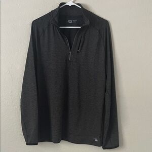 VRST Men's 1/4 Zip Pull Over Charcoal in Size M